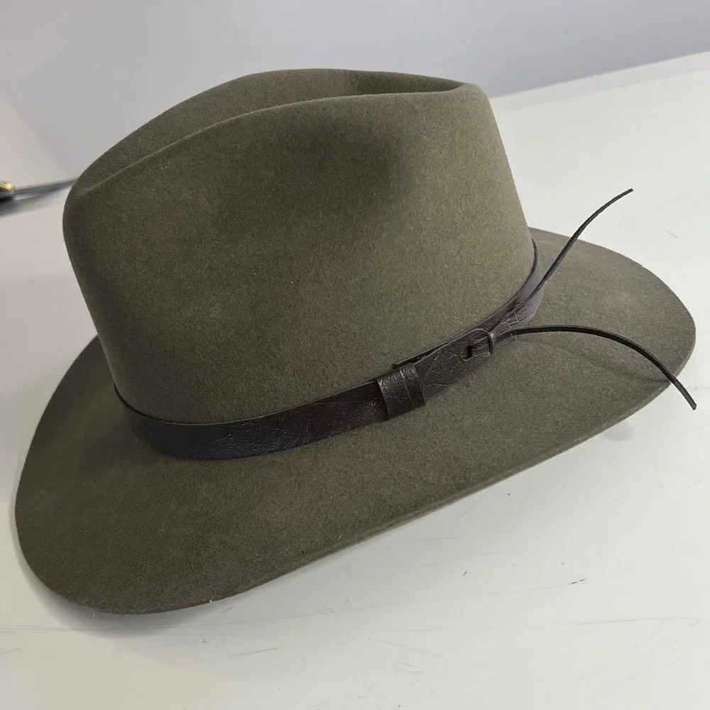 Stetson Mallory Sz 7.5 Medium Pure Wool Hat